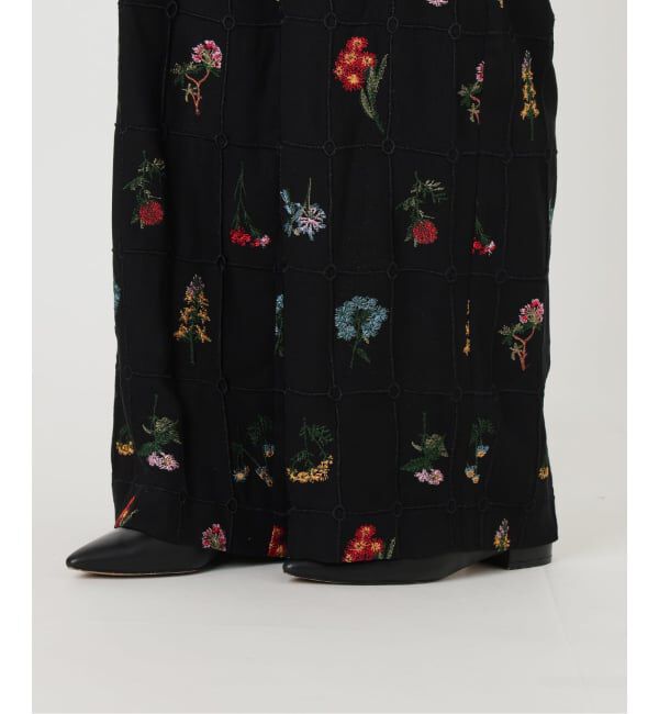 SLOBE IENA「《WEB限定/追加予約》embroideryメッシュパンツ」|その他|