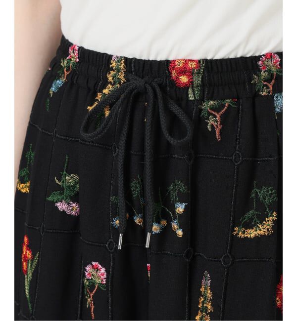 SLOBE IENA「《WEB限定/追加予約》embroideryメッシュパンツ」|その他|