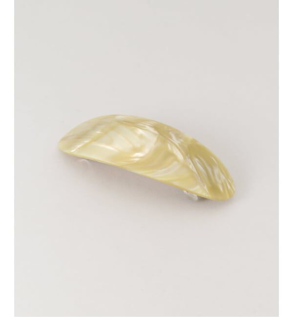 VERMEIL par iena「SUI AVA/スイ アバ Oval Bone Clip バレッタ」|その他|カーキ B