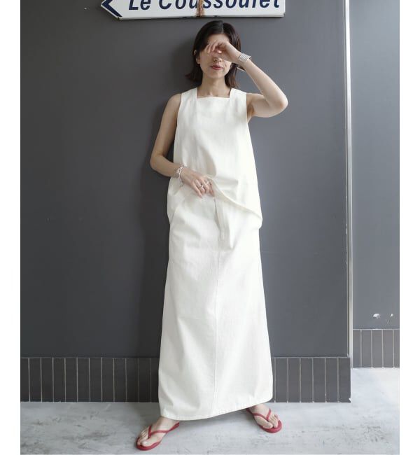 IENA「《一部店舗限定》Maison IENA デニムキャミブラウス」|シャツ・ブラウス|
