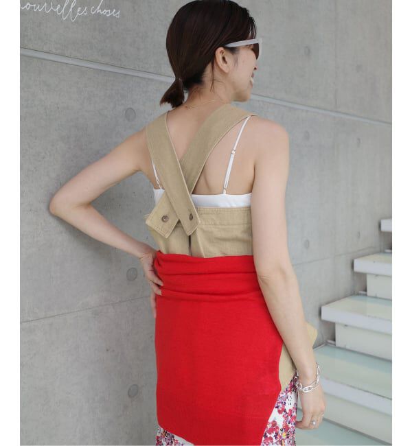 IENA「《一部店舗限定》Maison IENA デニムキャミブラウス」|シャツ・ブラウス|