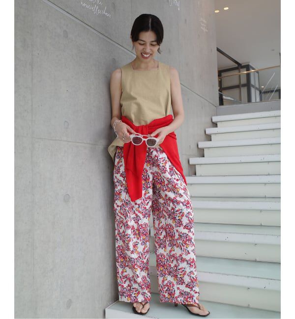 IENA「《一部店舗限定》Maison IENA デニムキャミブラウス」|シャツ・ブラウス|