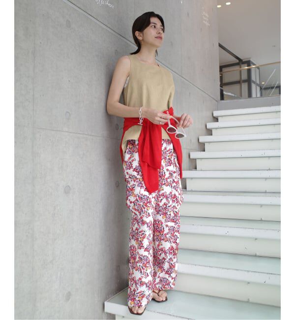 IENA「《一部店舗限定》Maison IENA デニムキャミブラウス」|シャツ・ブラウス|