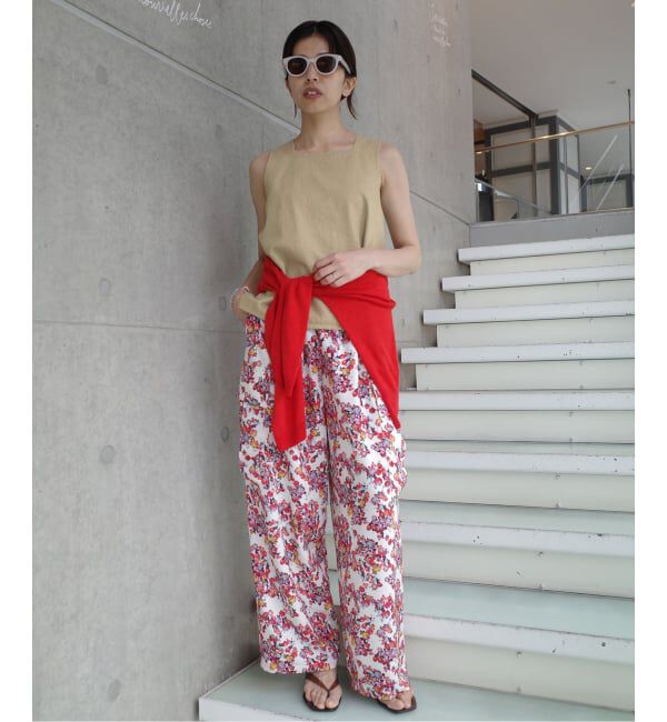 IENA「《一部店舗限定》Maison IENA デニムキャミブラウス」|シャツ・ブラウス|