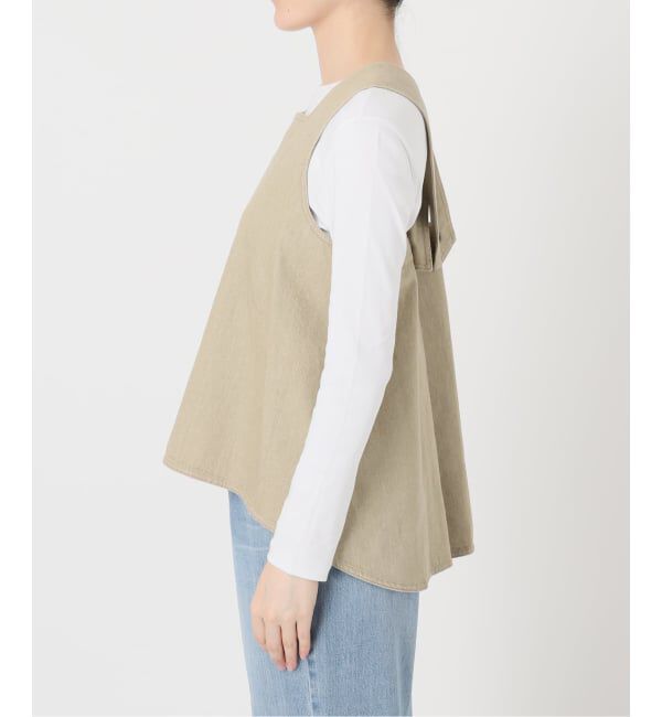 IENA「《一部店舗限定》Maison IENA デニムキャミブラウス」|シャツ・ブラウス|