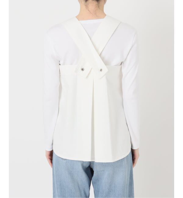 IENA「《一部店舗限定》Maison IENA デニムキャミブラウス」|シャツ・ブラウス|
