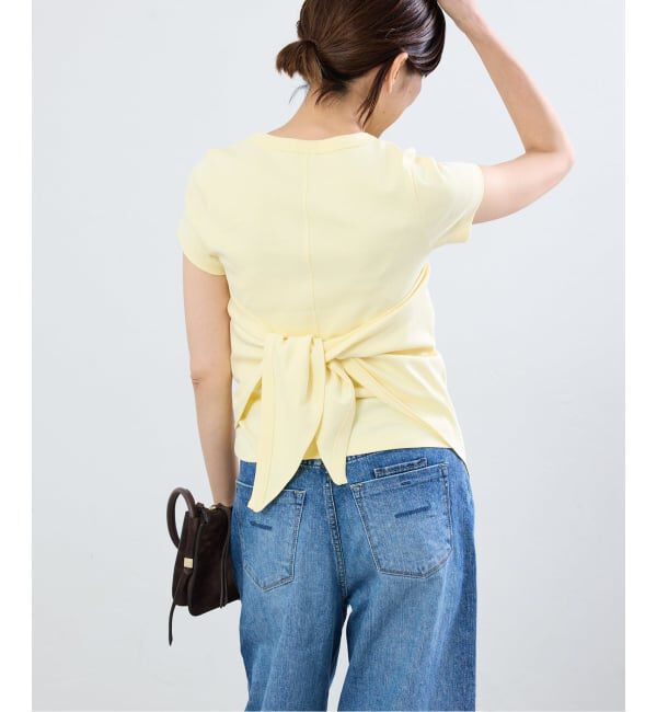 IENA「FLORE FLORE/フローレフローレ JILL BABY TEE Tシャツ  JIL-BT」|Tシャツ・カットソー|