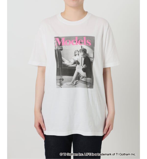 SLOBE IENA「《追加》GOOD ROCK SPEED SLOBE別注 LIFE PICTURE COLLECTION MODELS フォトTEE」|Tシャツ・カットソー|