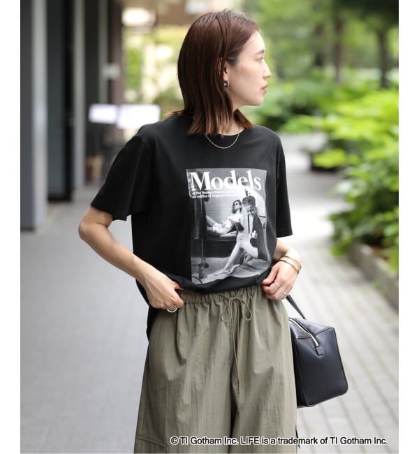 SLOBE IENA「《追加》GOOD ROCK SPEED SLOBE別注 LIFE PICTURE COLLECTION MODELS フォトTEE」|Tシャツ・カットソー|