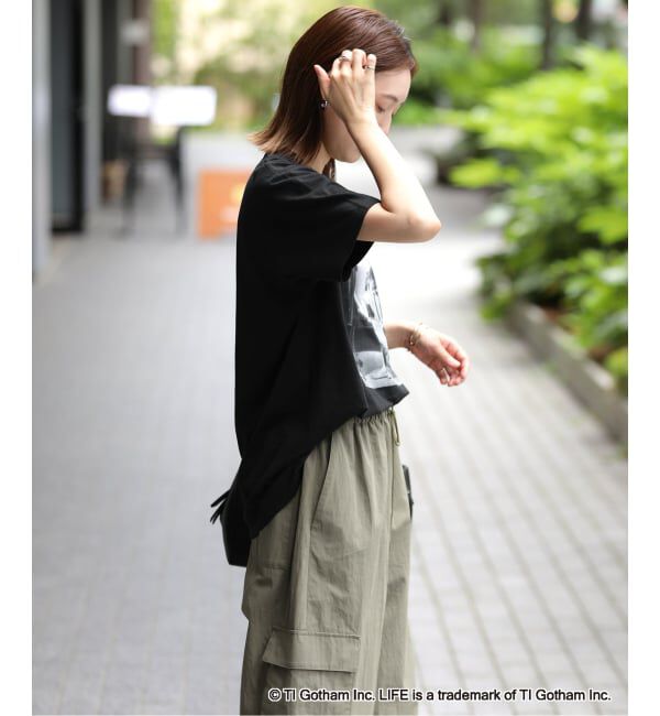 SLOBE IENA「《追加》GOOD ROCK SPEED SLOBE別注 LIFE PICTURE COLLECTION MODELS フォトTEE」|Tシャツ・カットソー|