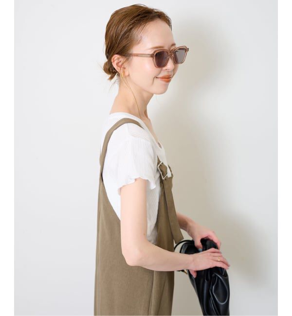 SLOBE IENA「《追加》CaRouseLamBRa/ケラウズランブラ シアーリブTシャツ 261-466SO」|Tシャツ・カットソー|