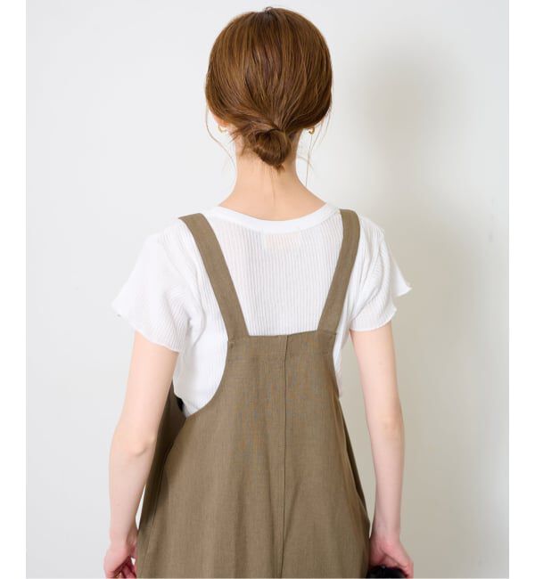 SLOBE IENA「《追加》CaRouseLamBRa/ケラウズランブラ シアーリブTシャツ 261-466SO」|Tシャツ・カットソー|
