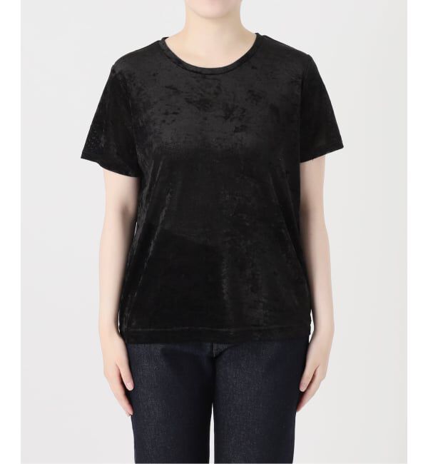 SLOBE IENA「メッシュベロアプルオーバー」|Tシャツ・カットソー|