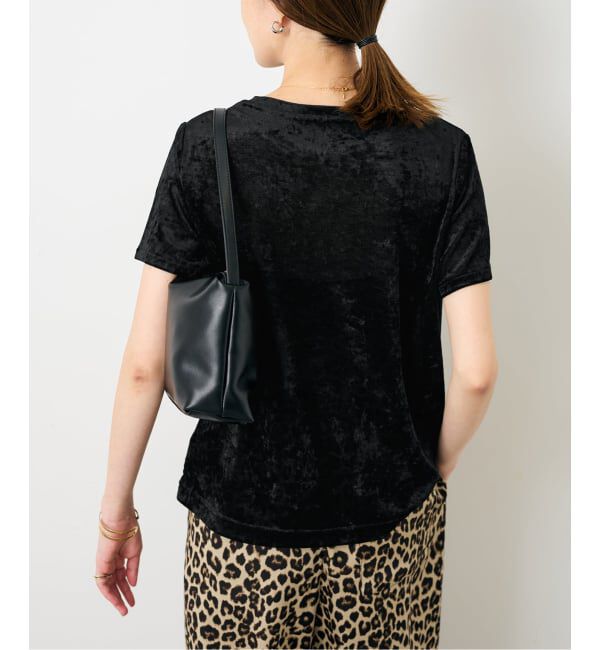 SLOBE IENA「メッシュベロアプルオーバー」|Tシャツ・カットソー|