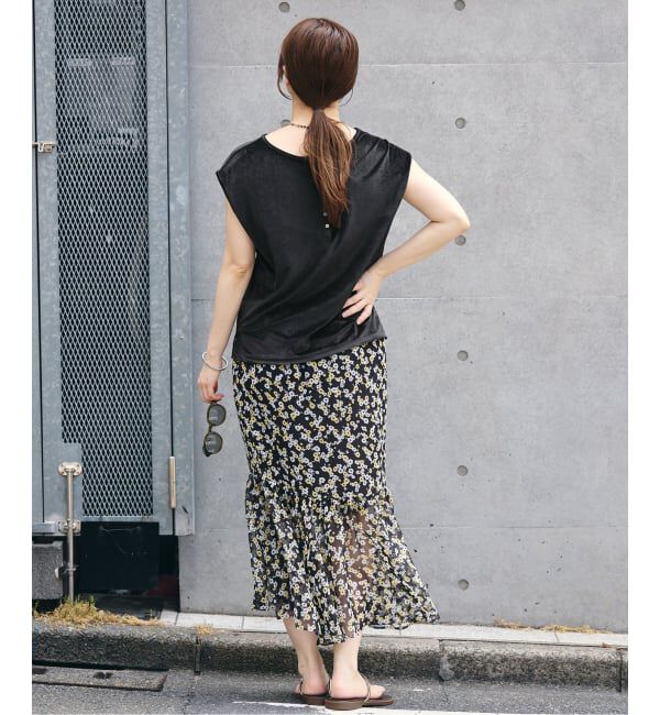IENA「シアーベロアヘンリーノースリーブ」|Tシャツ・カットソー|