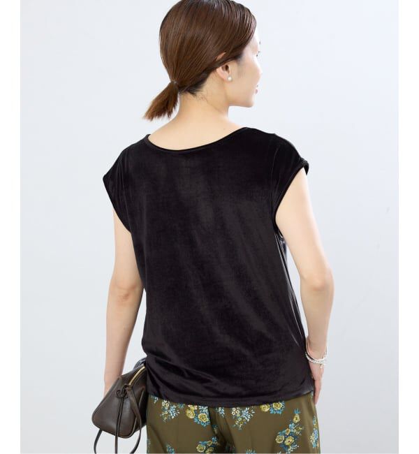 IENA「シアーベロアヘンリーノースリーブ」|Tシャツ・カットソー|
