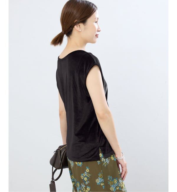 IENA「シアーベロアヘンリーノースリーブ」|Tシャツ・カットソー|