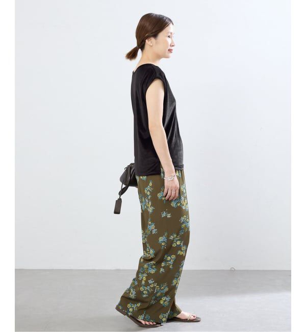IENA「シアーベロアヘンリーノースリーブ」|Tシャツ・カットソー|