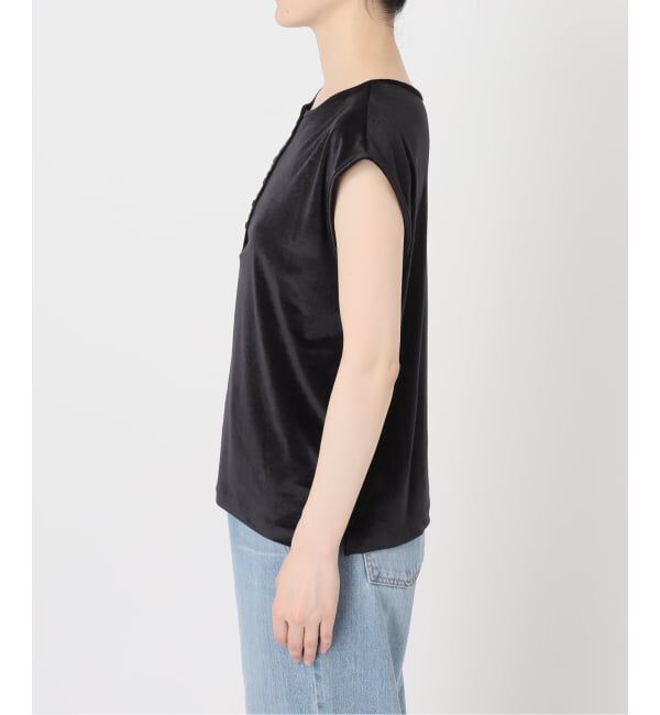 IENA「シアーベロアヘンリーノースリーブ」|Tシャツ・カットソー|