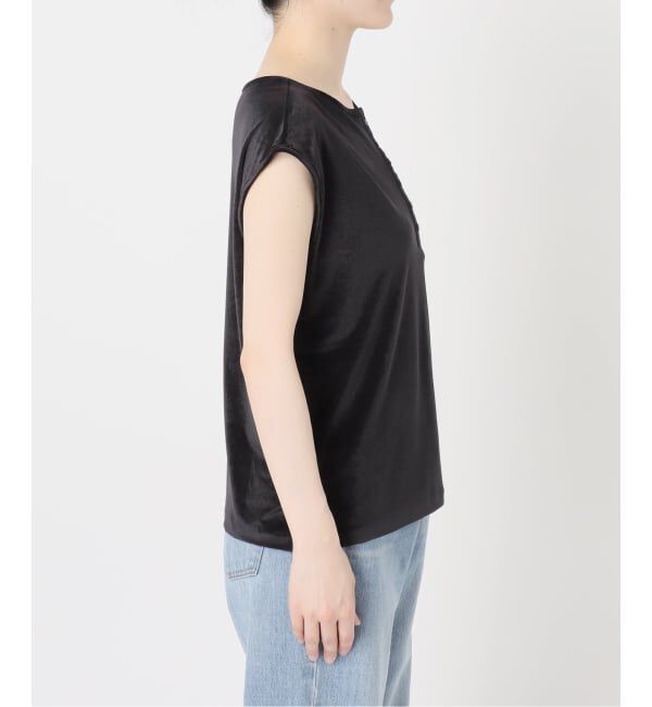IENA「シアーベロアヘンリーノースリーブ」|Tシャツ・カットソー|