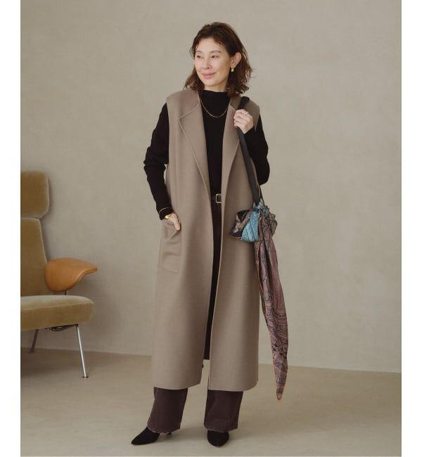 VERMEIL par iena「《予約》Multi-Way ウールリバーコート」|その他|