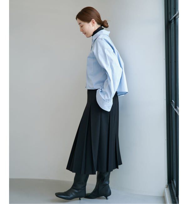 IENA「《予約》ローベルトプリーツスカート」|スカート|