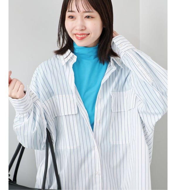 SLOBE IENA「《予約》グッドフィールフライスタートルTEE」|Tシャツ・カットソー|サックスブルー