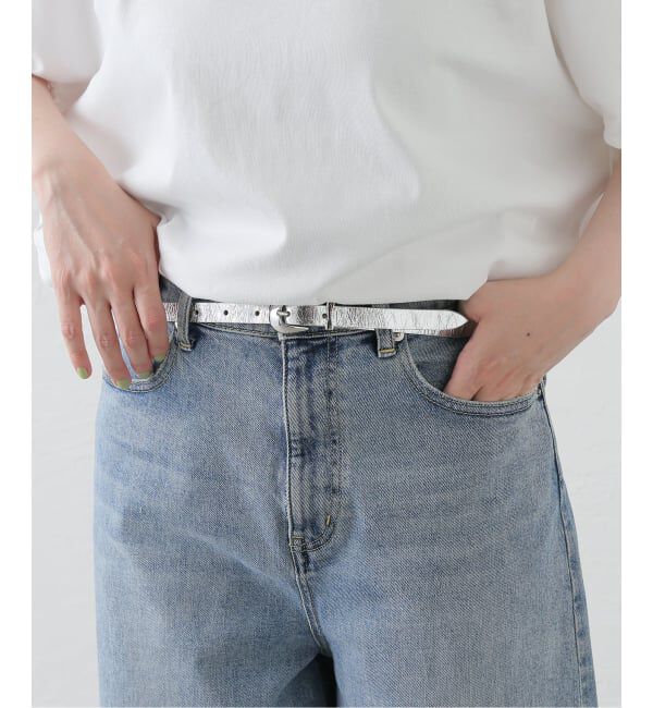 IENA「LEFIJE/レフィエ Laminato belt ベルト M4367ALAMINATO」|ベルト|
