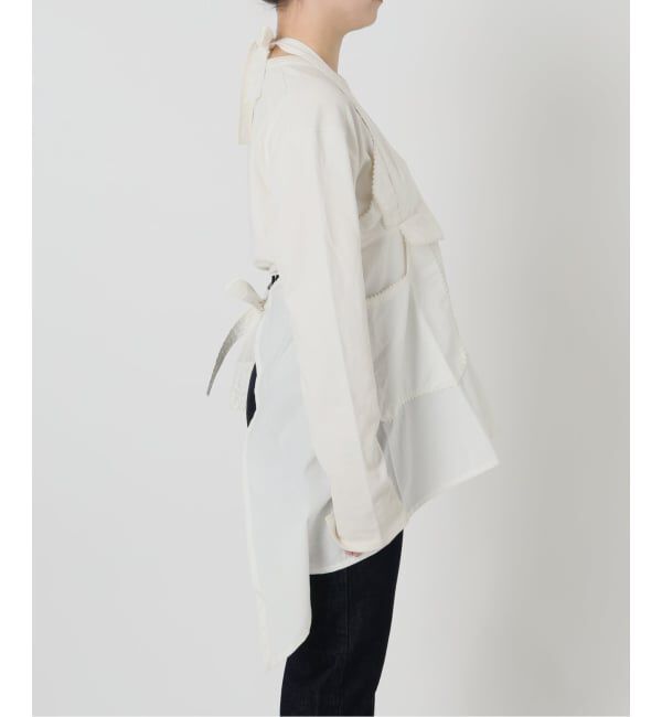SLOBE IENA「《予約》crinkle crinkle crinkle apron gilet blouse CC-5006」|シャツ・ブラウス|