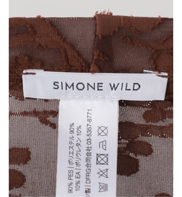 IENA「SIMONE WILD/シモーネ ワイルド FLOWER LONG SK スカート」|スカート|