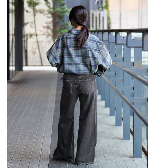 IENA「《予約》upper hights/アッパーハイツ 別注 THE AUDREY デニムパンツ」|デニム|