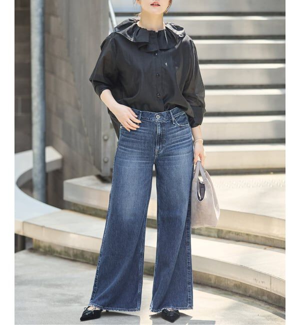 IENA「《予約》upper hights/アッパーハイツ 別注 THE AUDREY デニムパンツ」|デニム|