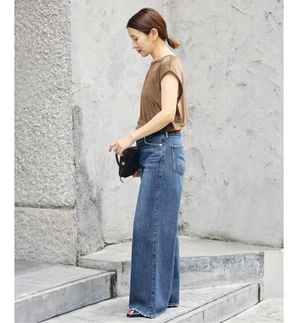 IENA「《予約》upper hights/アッパーハイツ 別注 THE AUDREY デニムパンツ」|デニム|