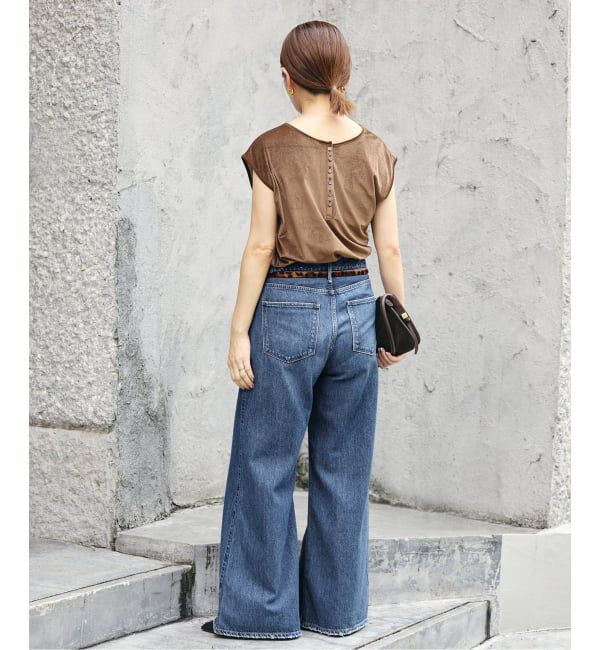 IENA「《予約》upper hights/アッパーハイツ 別注 THE AUDREY デニムパンツ」|デニム|