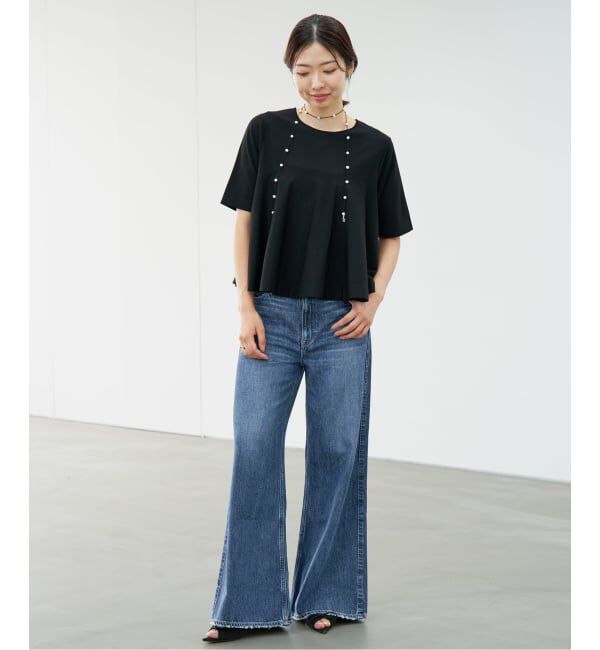 IENA「《予約》upper hights/アッパーハイツ 別注 THE AUDREY デニムパンツ」|デニム|