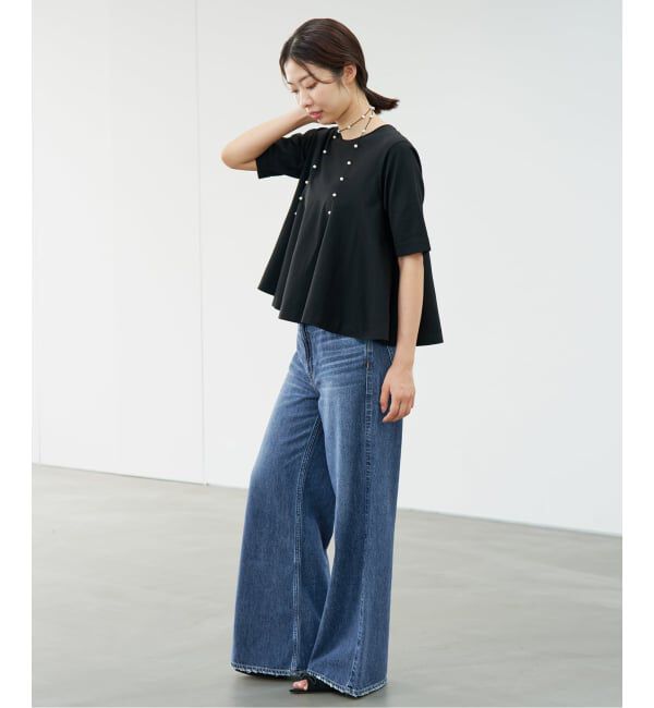 IENA「《予約》upper hights/アッパーハイツ 別注 THE AUDREY デニムパンツ」|デニム|