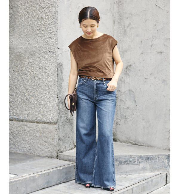 IENA「《予約》upper hights/アッパーハイツ 別注 THE AUDREY デニムパンツ」|デニム|