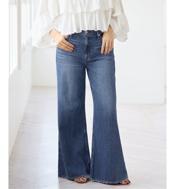 IENA「《予約》upper hights/アッパーハイツ 別注 THE AUDREY デニムパンツ」|デニム|