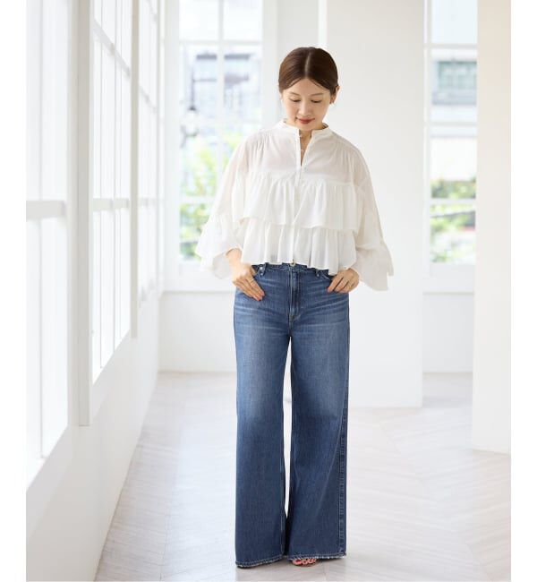 IENA「《予約》upper hights/アッパーハイツ 別注 THE AUDREY デニムパンツ」|デニム|