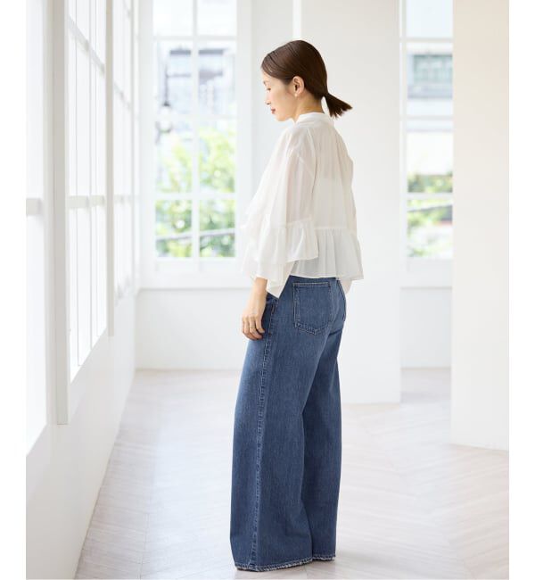 IENA「《予約》upper hights/アッパーハイツ 別注 THE AUDREY デニムパンツ」|デニム|