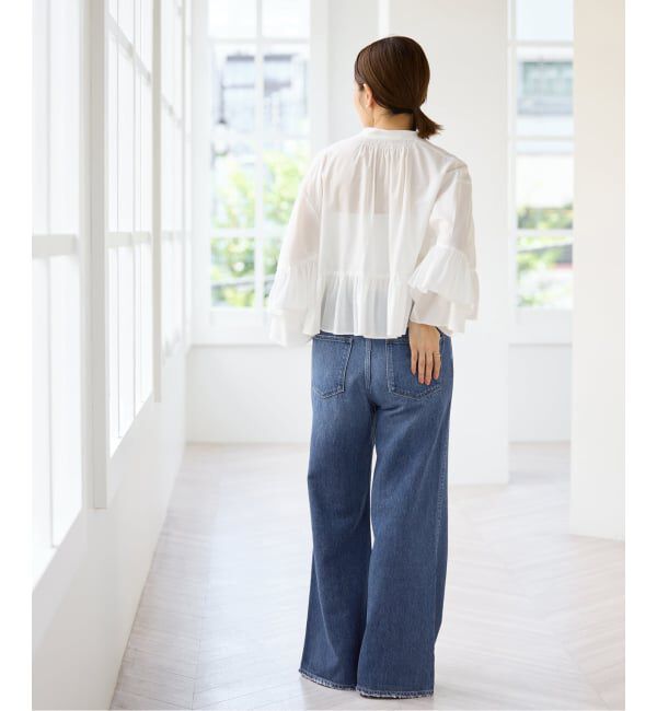 IENA「《予約》upper hights/アッパーハイツ 別注 THE AUDREY デニムパンツ」|デニム|