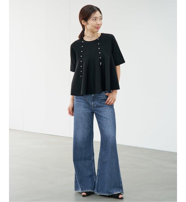 IENA「《予約》upper hights/アッパーハイツ 別注 THE AUDREY デニムパンツ」|デニム|