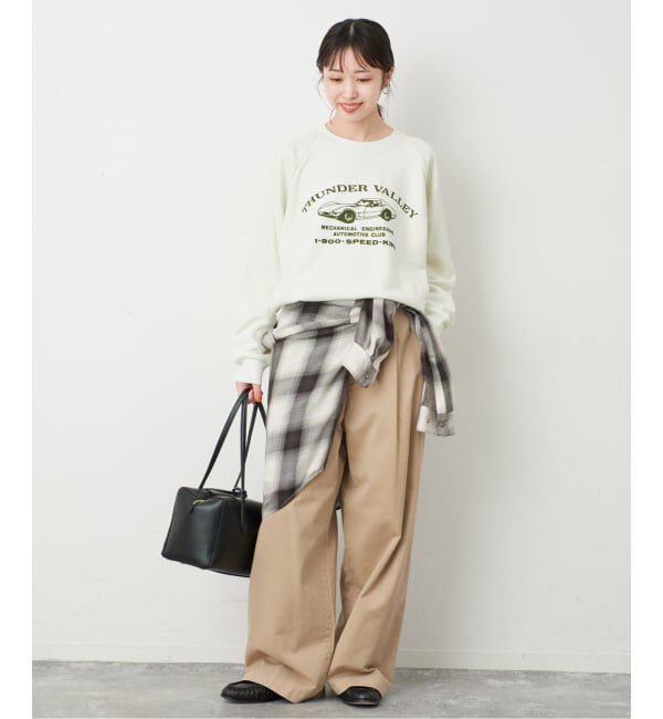 SLOBE IENA「《予約》BOOK CLUB/ブッククラブ SLOBE別注 CAR SWEAT」|スウェット・ジャージ|