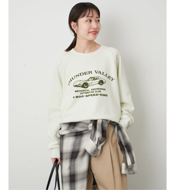 SLOBE IENA「《予約》BOOK CLUB/ブッククラブ SLOBE別注 CAR SWEAT」|スウェット・ジャージ|