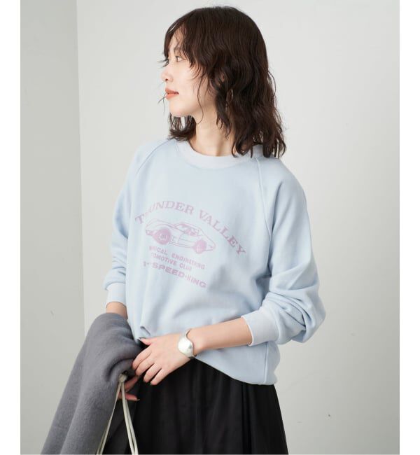 SLOBE IENA「《予約》BOOK CLUB/ブッククラブ SLOBE別注 CAR SWEAT」|スウェット・ジャージ|