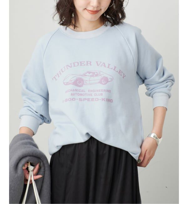 SLOBE IENA「《予約》BOOK CLUB/ブッククラブ SLOBE別注 CAR SWEAT」|スウェット・ジャージ|