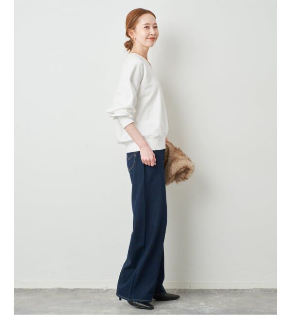 SLOBE IENA「《予約》COLLEGIATE PACIFIC SLOBE別注 Vネックスウェット」|スウェット・ジャージ|