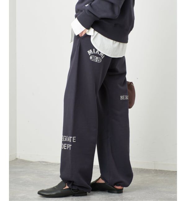 SLOBE IENA「《予約》COLLEGIATE PACIFIC SLOBE別注 スウェットパンツ」|その他|