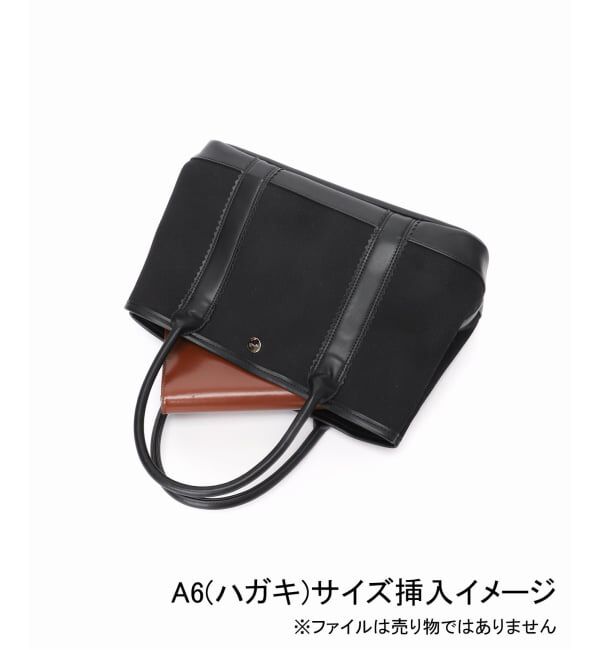 SLOBE IENA「《予約》NEWBOOK/ニューブック SLOBE別注 GARDEN SIDE キャンバストートバッグ」|トートバッグ|