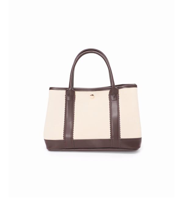 SLOBE IENA「《予約》NEWBOOK/ニューブック SLOBE別注 GARDEN SIDE キャンバストートバッグ」|トートバッグ|